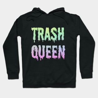 Rainbow Trash Queen Hoodie